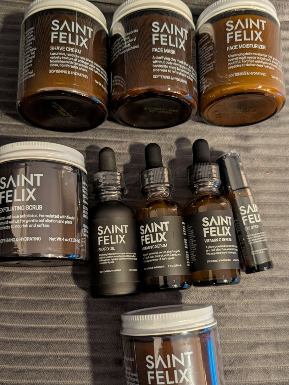 Men's Skincare & Grooming Bundle (9 Items) - Sealed!